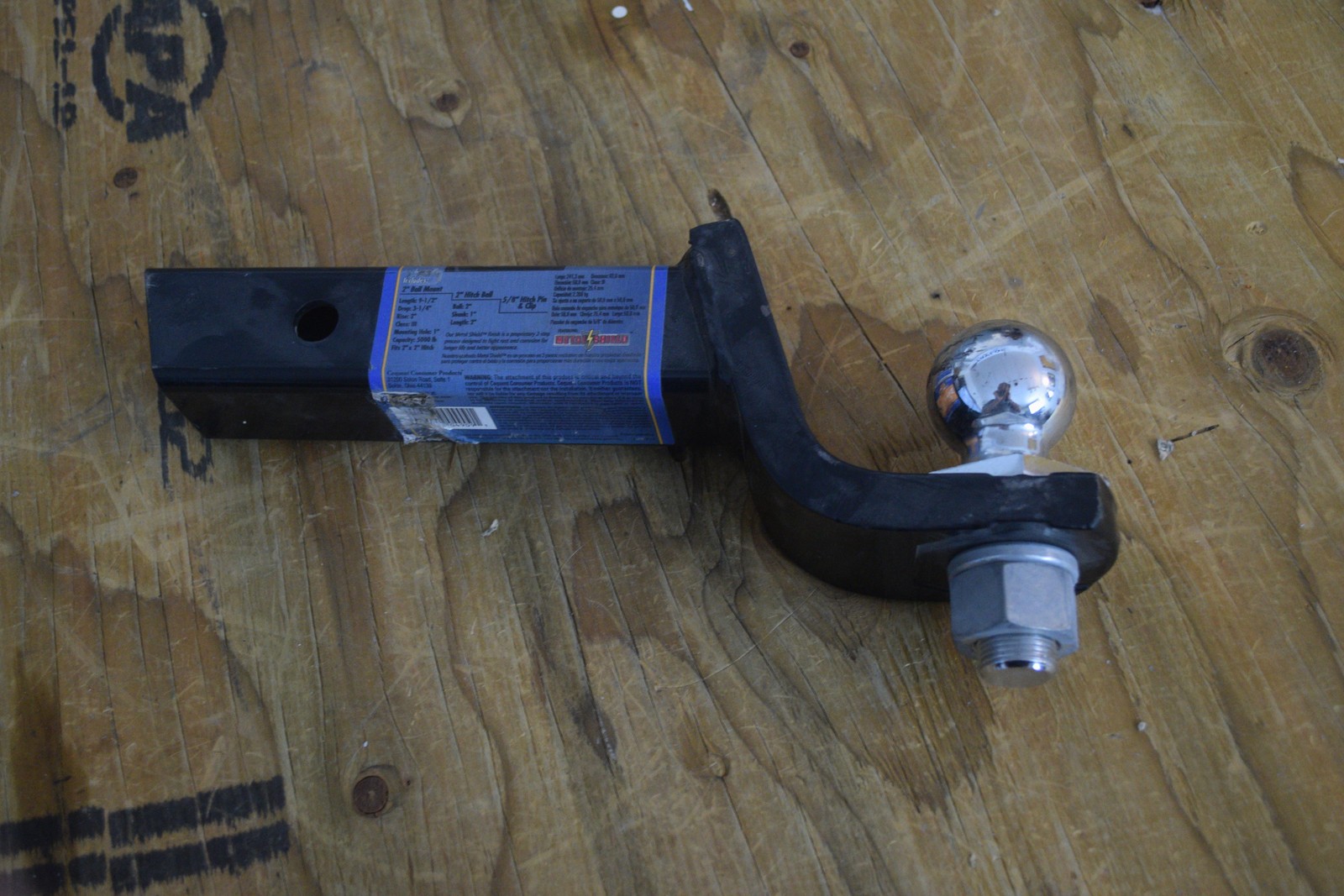 Reese Towpower InterLock Trailer Hitch Ball Mount 3 1/4 Drop 2" Ball New