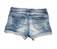 STS Blue Shorts Womens 26 Blue Denim Stretch Casual Distressed Normcore Ladies