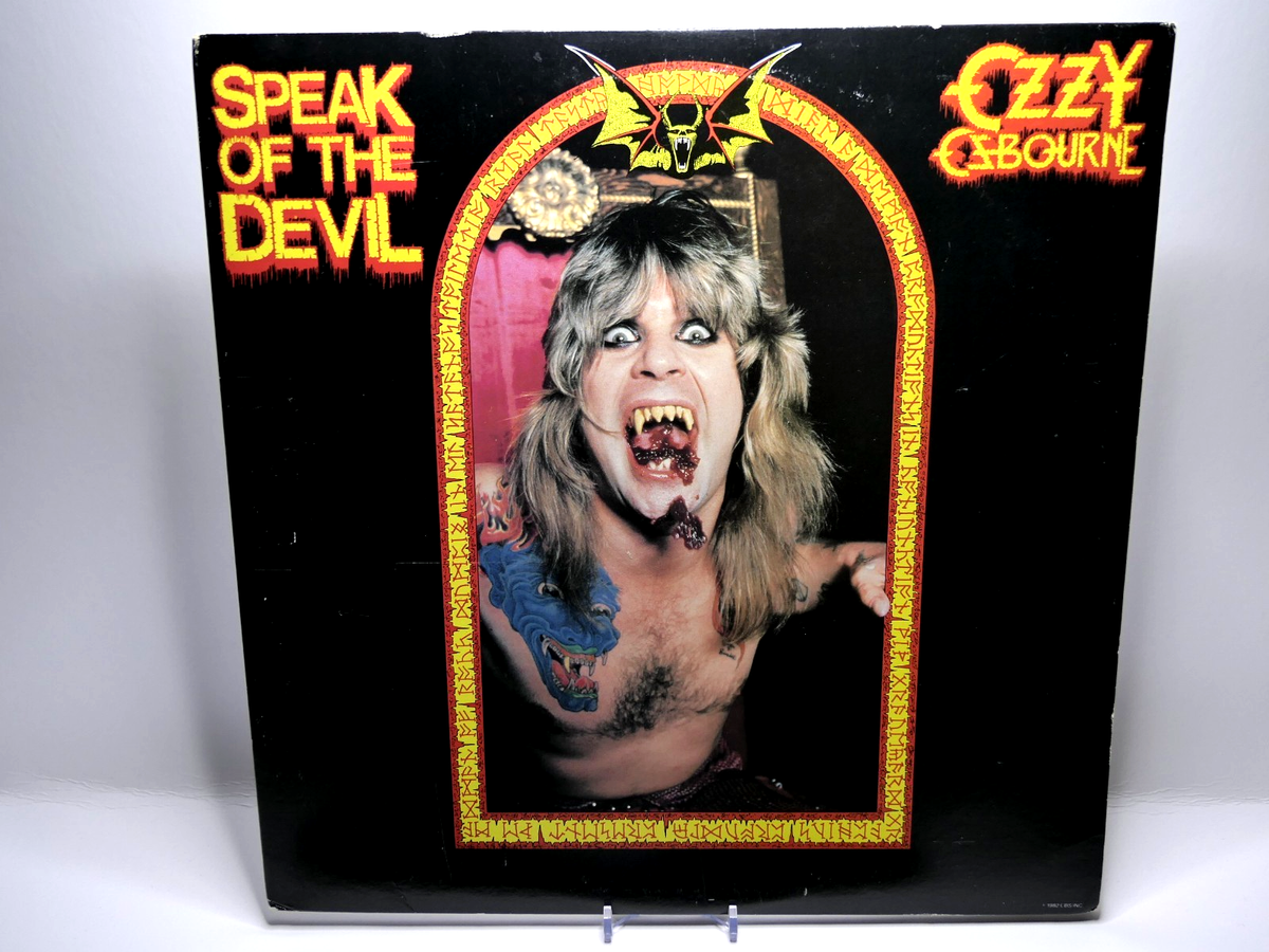 Ozzy Osbourne ‎– Speak Of The Devil / 1ST US PRESS 1982 ZX 2 38350