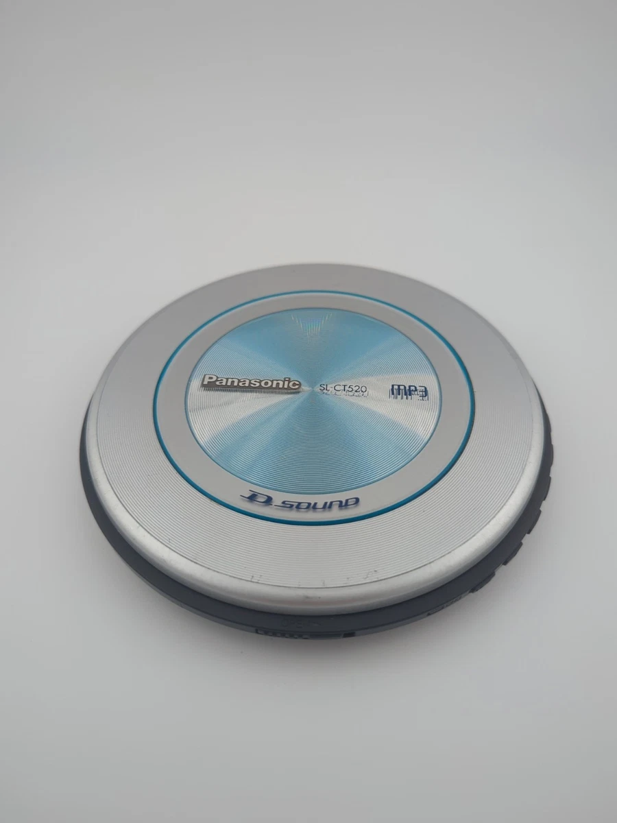 Panasonic SL-CT520 Portable MP3 CD Player Tested working Vintage