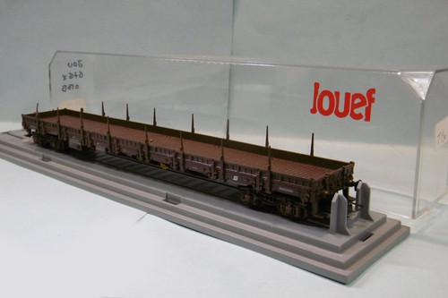 Jouef - Vagón PLANO A PANGGIES Y RANCHERS Res OBB ref. 8102 / 676500 BO HO 1/87 | Condition: Occasion