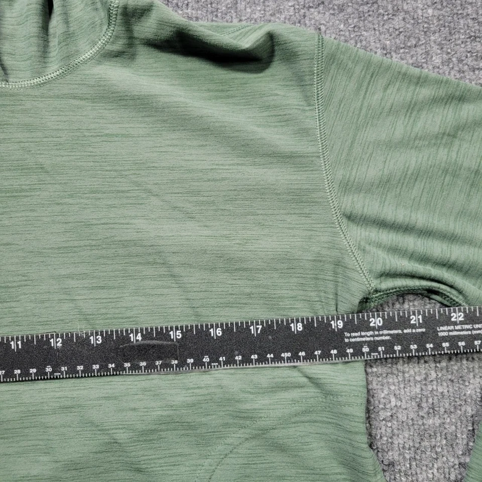 Sudadera con Capucha Old Navy Breathe ON Go-Dry Mujer M Verde Manga Larga Recortada Atlética Foto 4 de 4