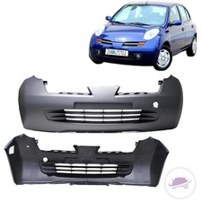 Nissan Micra III K12 Stoßstange vorne 03-05 grundiert ohne Nebel EU-QUALITÄT