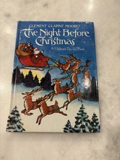 VINTAGE  ORIGINAL  THE NIGHT BEFORE CHRISTMAS HALLMARK POP-UP BOOK