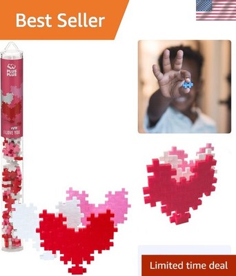 STEM Learning 3D Puzzle Set - 70 Mini Pieces for Creative Valentine Activities