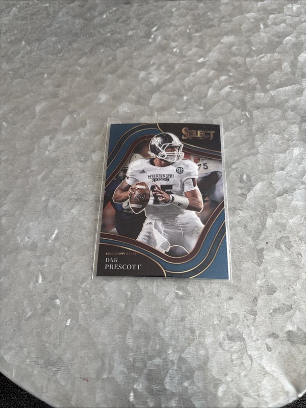 2022 Panini Select Draft Picks - Field Level Dak Prescott #134 Blue