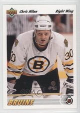 1991-92 Upper Deck Chris Nilan #237 0k3