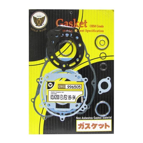 Complete Gasket Set Full Kawasaki KDX200 E1E6 19891994 eBay