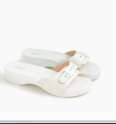 j crew white sandals