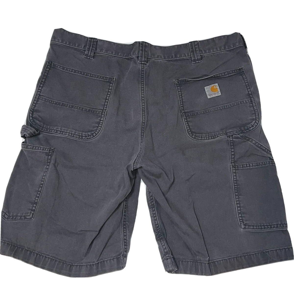 Carhartt Mens 38 Rugged Flex Relaxed Fit Canvas Utility Work Short