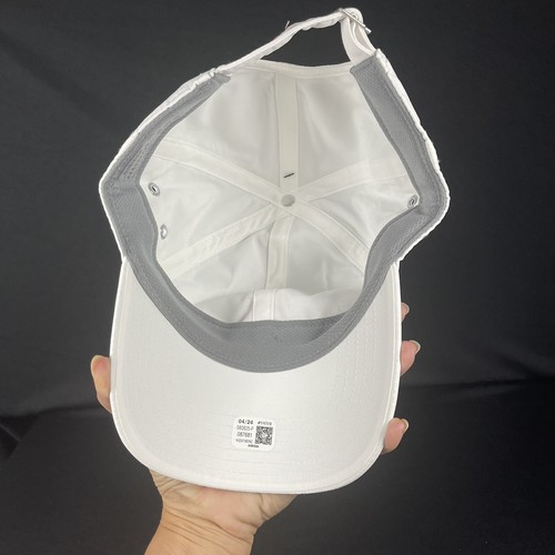 Adidas Damen Influencer 3 Relaxed Strapback Mütze Cap Weiß Bliss Pink Logo Neu - Bild 5 von 7