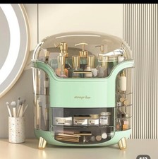 Multifunctional Cosmetics Storage Box Dust-proof Makeup Organizer