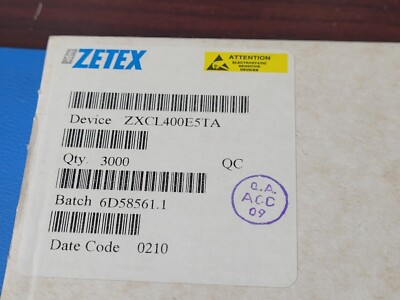 (25 PCS) ZXCL400E5TA ZETEX LDO Voltage Regulators 4.0V 150mA Sgl LDO