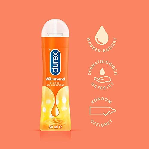 Durex Play Gleitgel Ausprobierpaket für Sie und Ihn Wärmend Feel Durex Natur