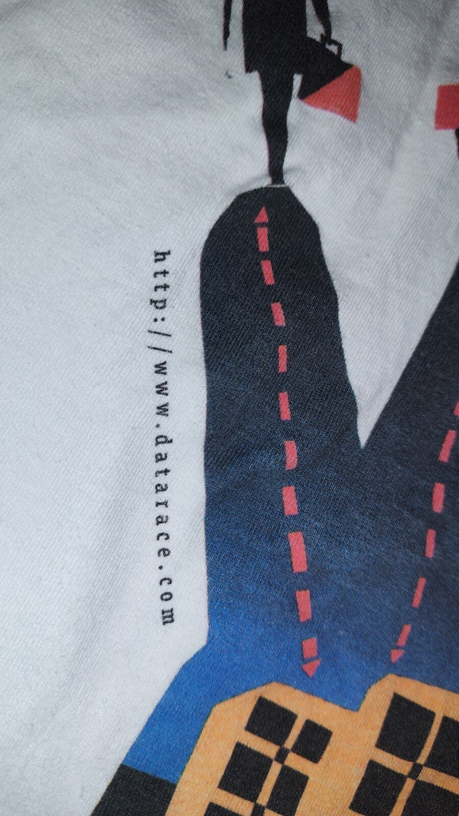 Vtg Future Proof Network Data Race Crew neck Shor… - image 13