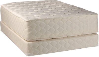 Highlight Luxury Firm King Size Mattress Set with Bed Frame Included - Spine...