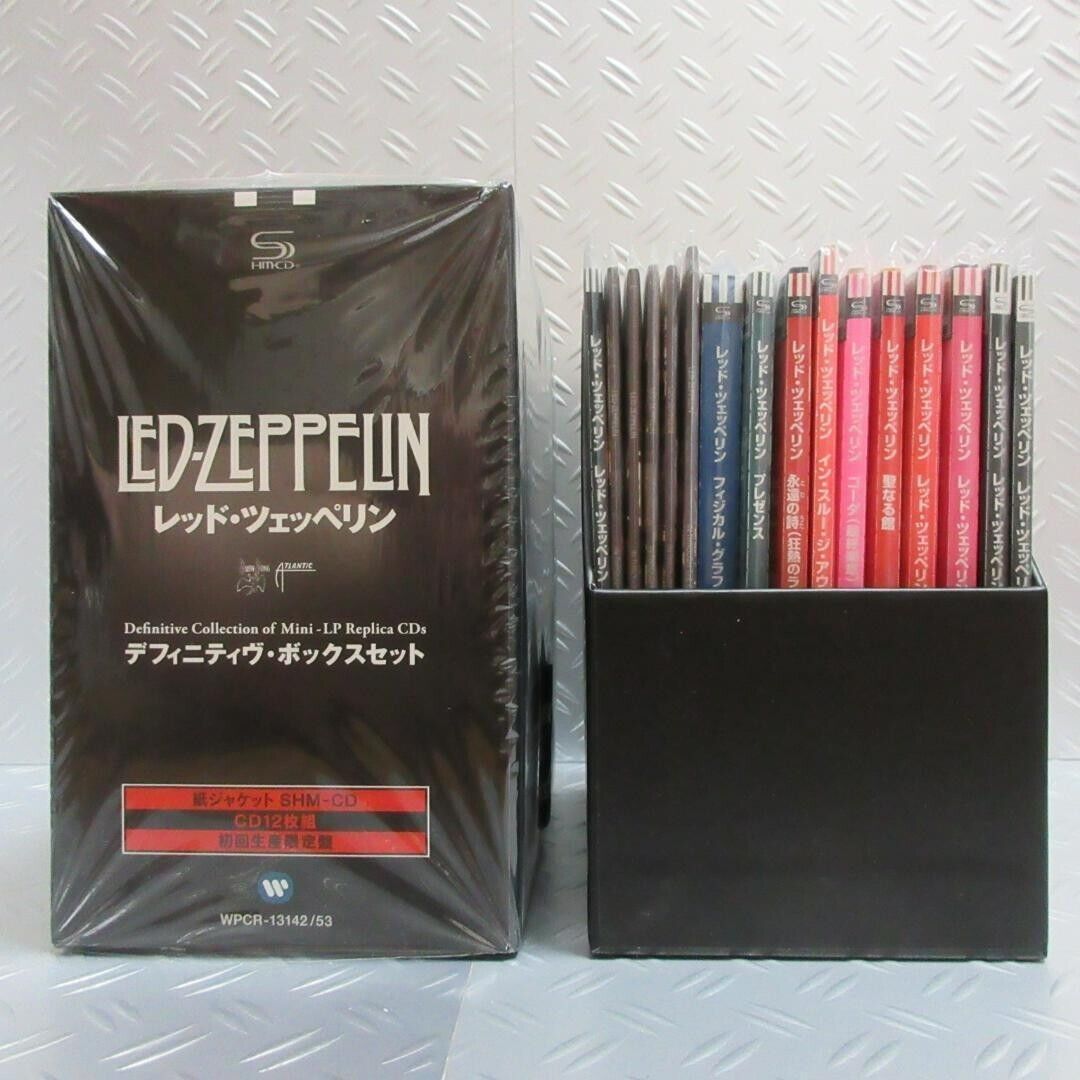 LED ZEPPELIN Definitive BOX Set JAPAN Mini LP SHM-CD LED ZEPPELIN Definitive BOX Set JAPAN Mini LP SHM-CD