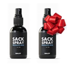 2 Pack Ballsy Sack Spray 2oz   Neutralize Odor, Refresh Deodorant