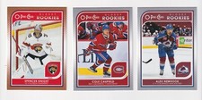 2021-22 UPPER DECK SERIES 1 HOCKEY O-PEE-CHEE GLOSSY ROOKIES 3 CARD LOT