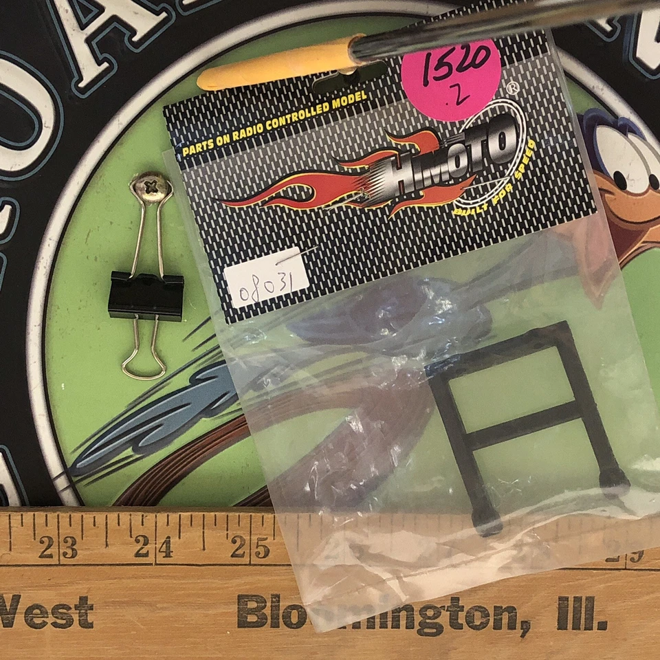 Himoto / Redact 08031 Rear Shock Tower Holder HSP Parts 1:10 NIP USA Shipped - Image 3 of 3