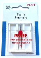 Original Pfaff NäHmaschinen Zwillingsnadel Stretch / Jersey 130/705 H-ZWI-E 4.0
