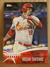 2014 Oscar Taveras Rookie Rc Topps Update The Future Is Now Oscar's No Slouch 