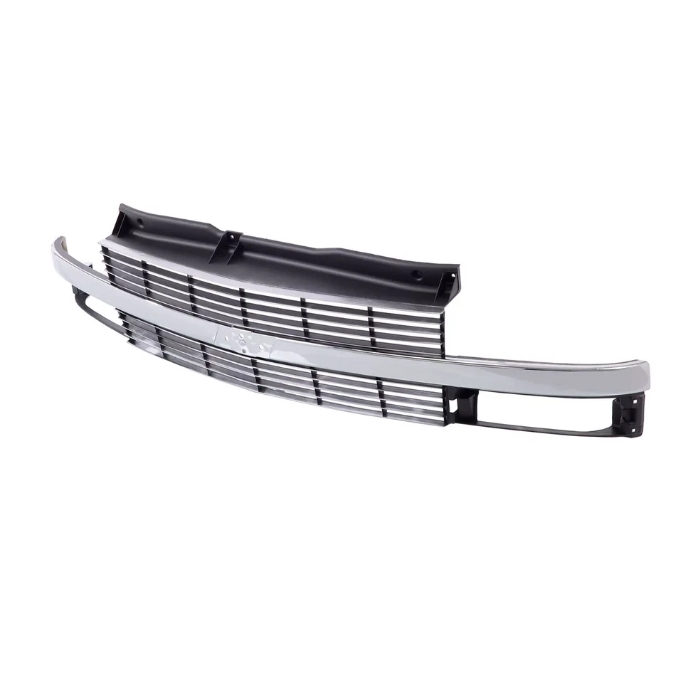 For 1995-2005 Chevy Astro Silver Grille w/Chrome Center Bar+Composite Headlight Foto 2 de 4