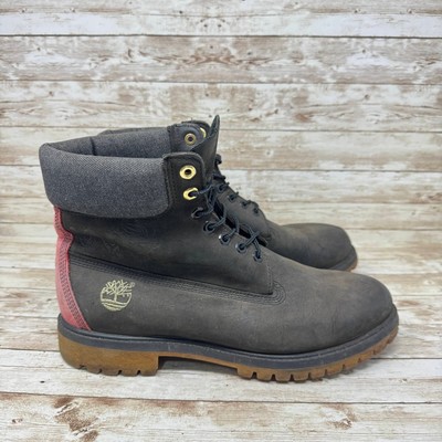 Timberland Dragon Chinese New Year Edition Black Leather Red  display picture 1