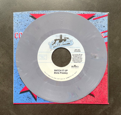7'' Elvis Presley - Patch It Up  - USA Collectables marble vinyl