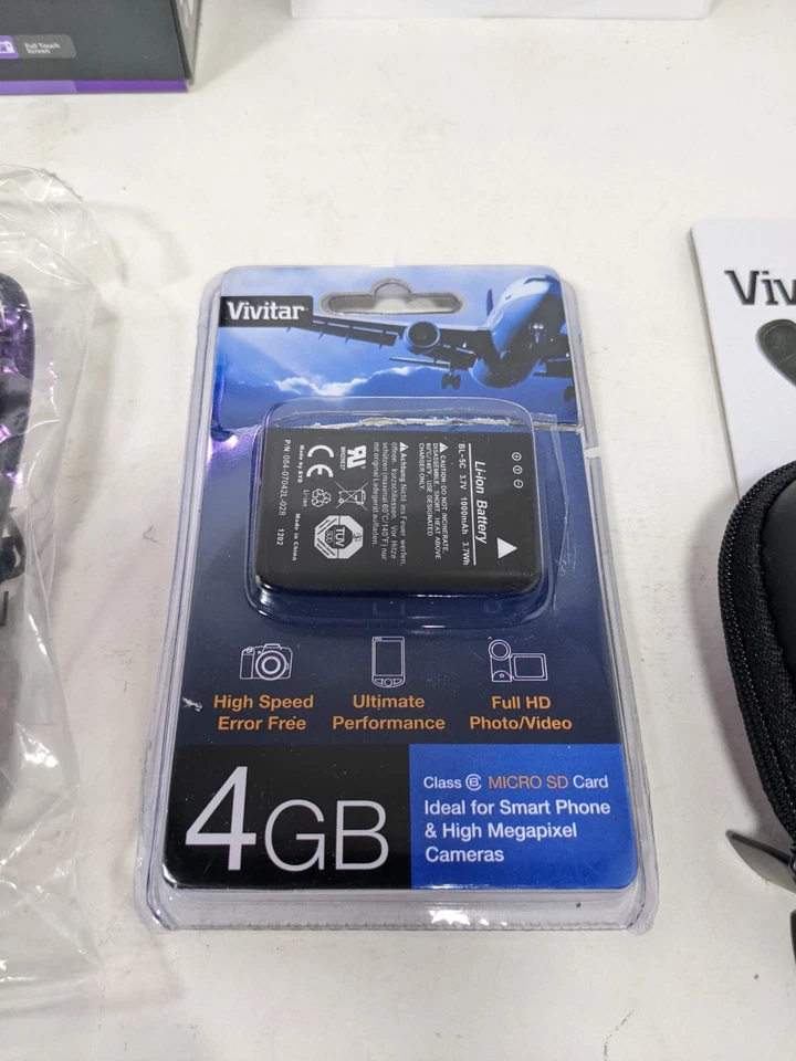 Videocámara grabadora de video digital Polaroid iD450WiFi 16 MP - Nueva caja abierta Foto 3 de 4