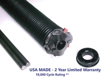 Garage Door Torsion Spring- SINGLE LW .218 x 2" x Select Length - USA MADE*