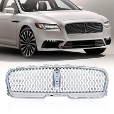 Front Bumper Grille Grill For 2017-2020 Lincoln Continental W/Camera Hole