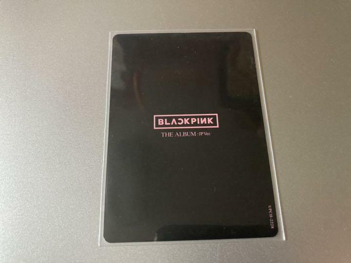 BLACKPINK Jisoo Official Photo Card The Album JP Jisoo Ver
