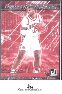2022 Panini Chronicles Draft Picks #PF-EJL E.J. Liddell Power Formulas