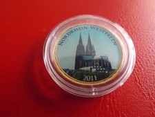 *RFN 2 euro pozłacane / zimna poczta *Nadrenia Północna-Westfalia (Schub128)