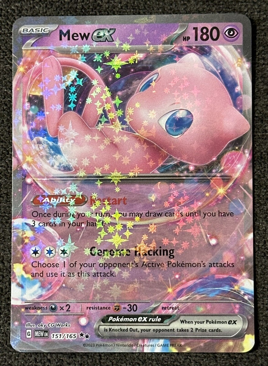 Pokémon 151 Mew Ex 151/165 Double Rare | eBay