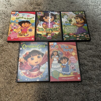 Dora The Explorer DVD Lot | eBay