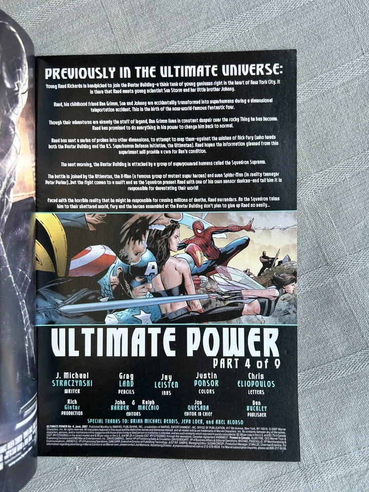 ULTIMATE POWER N°4 VO EN EXCELLENT ÉTAT / NEAR MINT - Photo 2/4