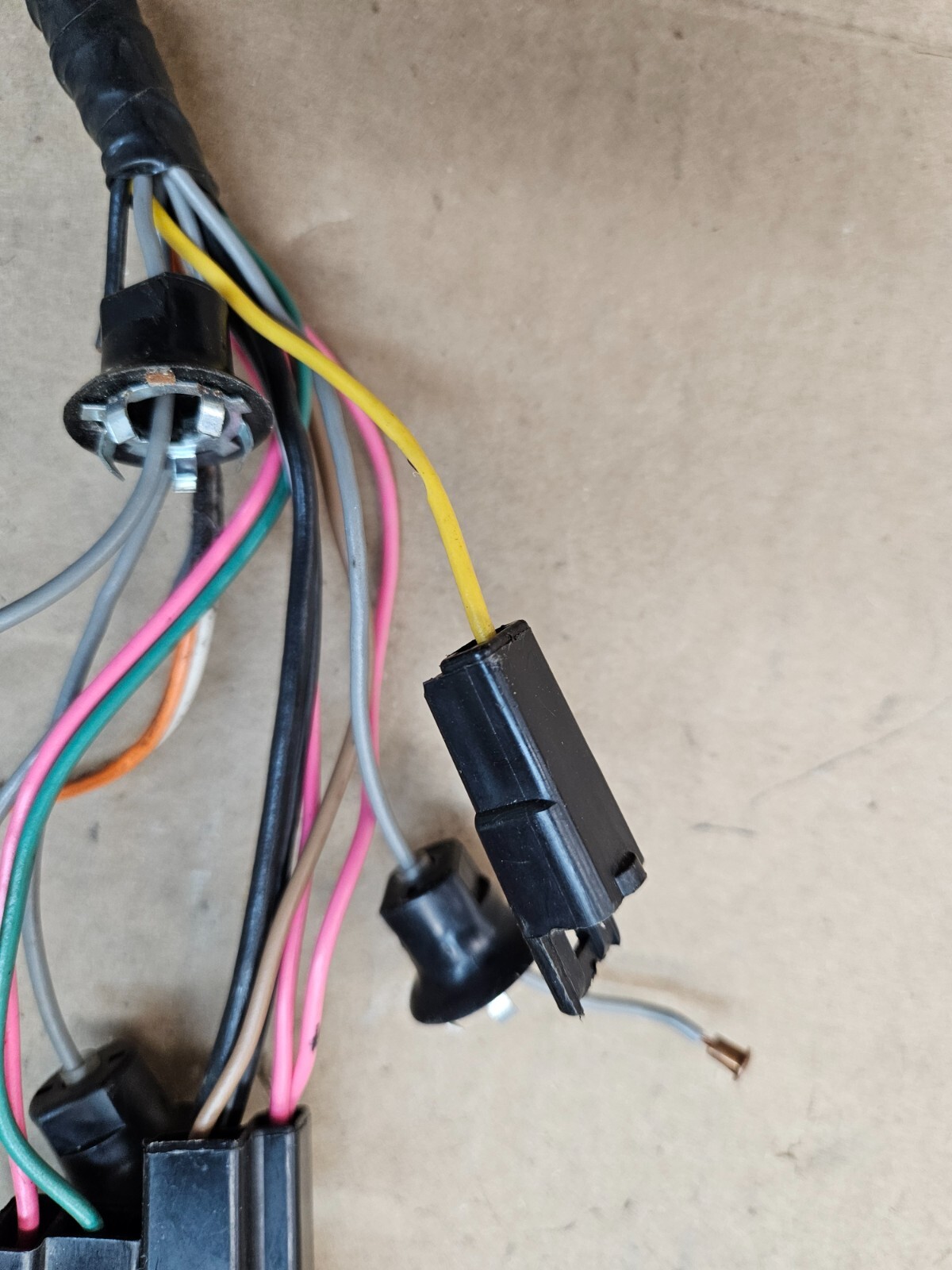 Console Wiring Harness 67 Camaro Manual Transmission w/Gauges, Original eBay