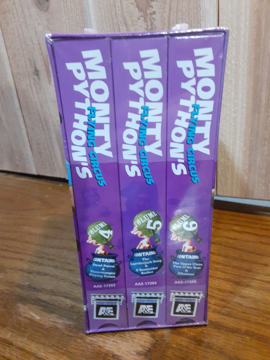 MONTY PYTHON'S FLYING CIRCUS VHS Set Volume 4, 5, And 6