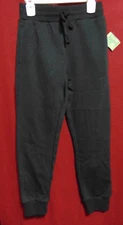 Girls BLACK Size 6X Fleece Jogger Pants by Extremely Me NEW W/ TAG!