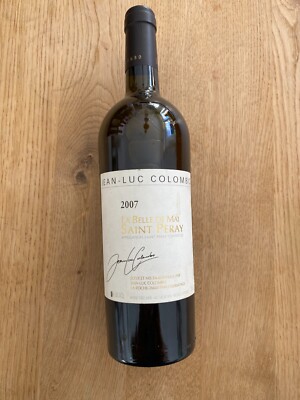 Biete eine Flasche 2007 La Belle De Mai SAINT PERAY v. Jean-Luc Colombo, 14%.