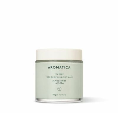 [AROMATICA] TEA TREE PORE Purifying Clay Mask 120g