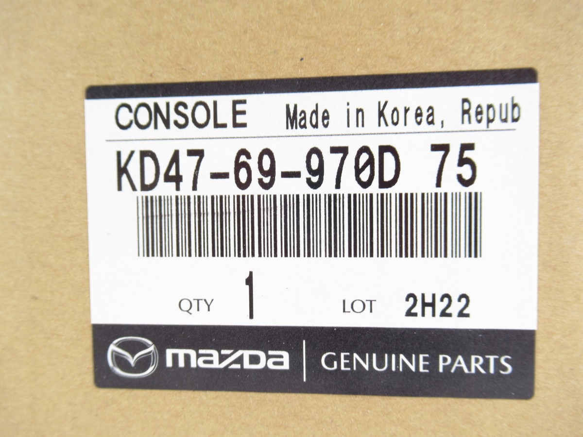 Genuine OEM Mazda KD47-69-970D-75 Overhead Console | eBay