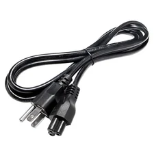 US 3-Prong Port AC Power Adapter Cord Cable for Laptop Notebook