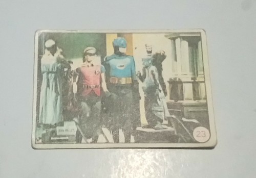 1966 Topps Batman Blue Bat #23 — Raw