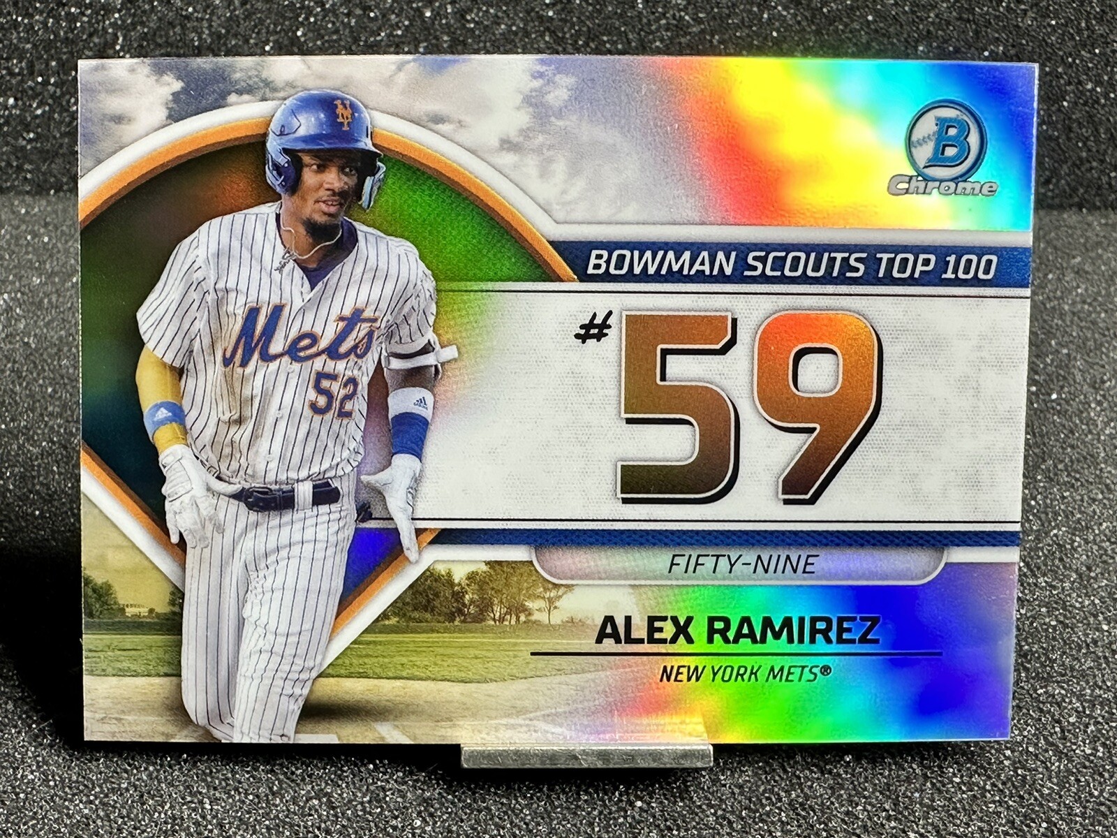 2023 Bowman Chrome ALEX RAMIREZ  Top 100 Refractor  #BTP-59  FREE SHIPPING