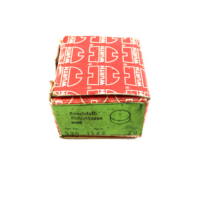 Wurth White Cover Caps 80pcs