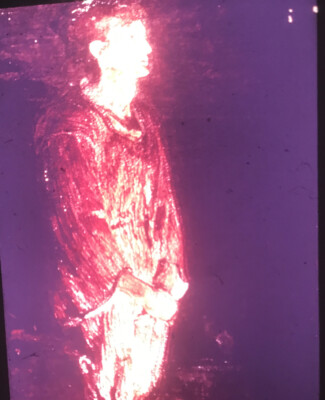 Henry Tanner  Disciples at Tomb .  Harlem Renaissance Black Art 35mm Slide