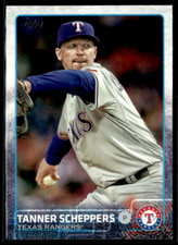2015 Topps Series 2 #404 Tanner Scheppers Rangers